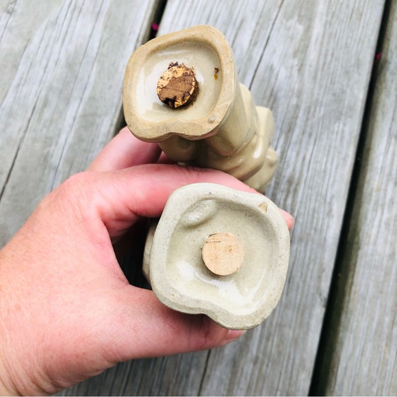 Vintage TRADER VIC's Salt & Pepper Shakers / 1950's Tiki Bar - Picture 6 of 7